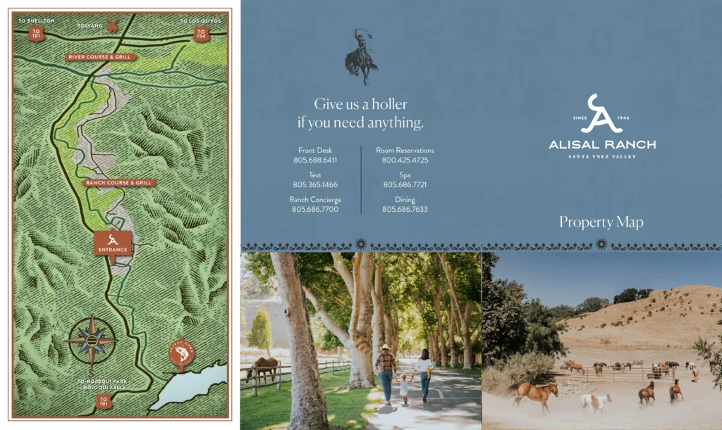 Alisal Ranch Resort Map