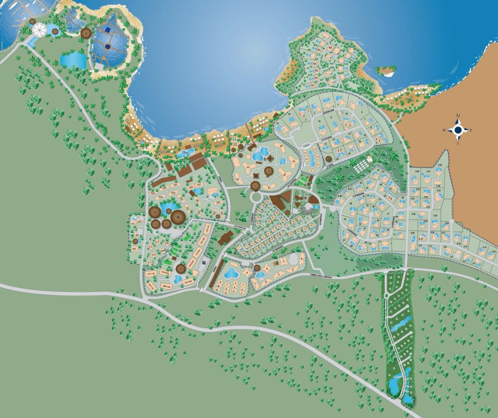 Cofresi Palm Beach Resort Map