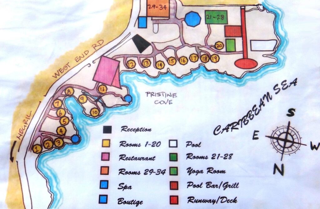 Rockhouse Hotel Map