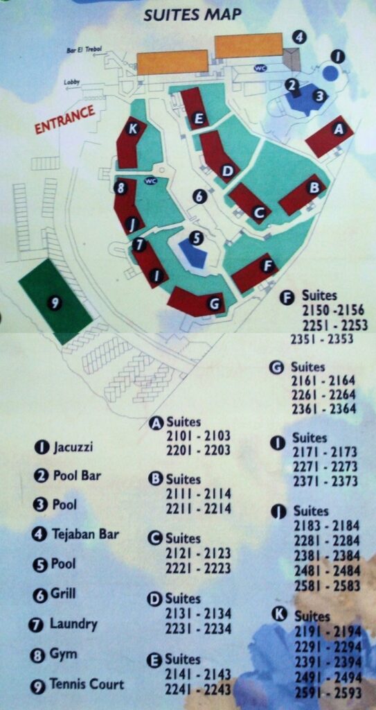 Solmar Resort Map