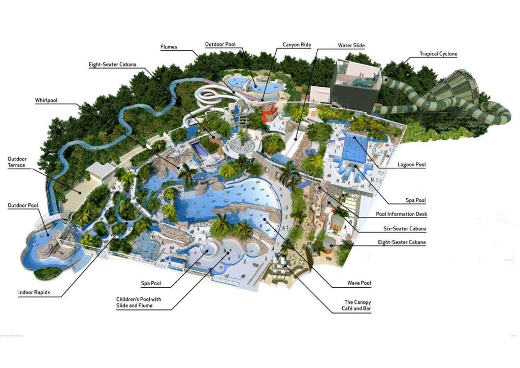 Center Parcs Woburn Forest Resort Map