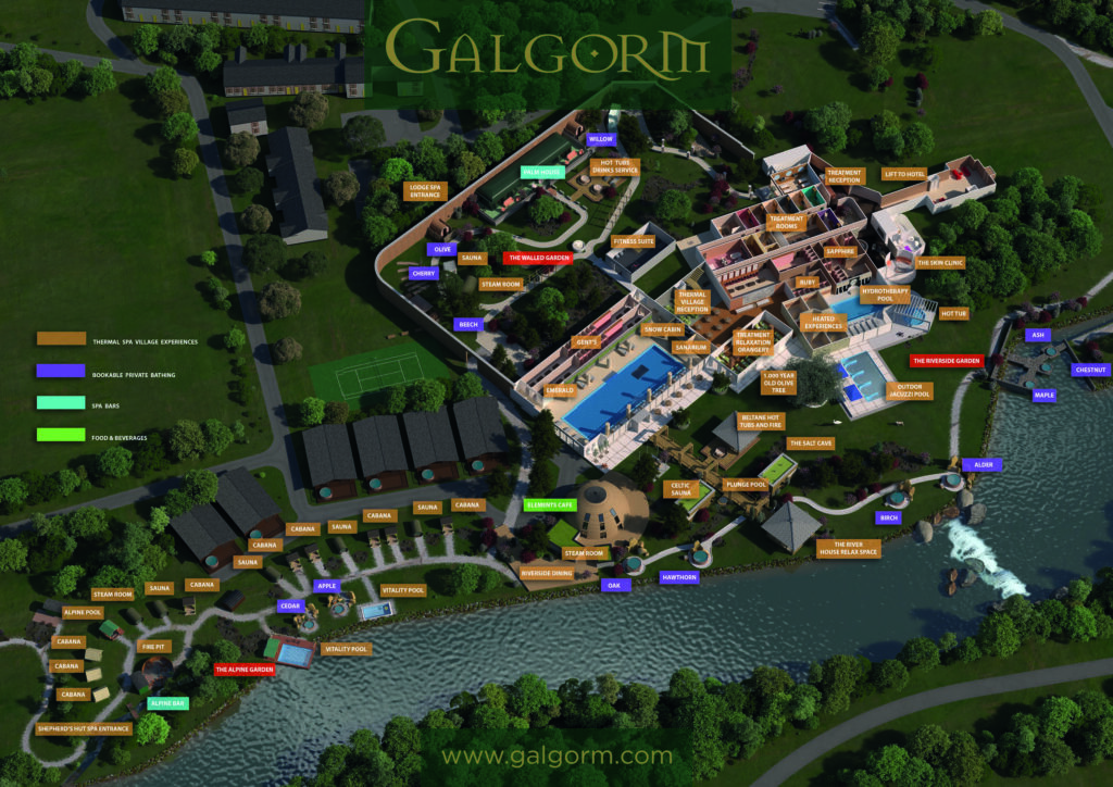 Galgorm Resort Map