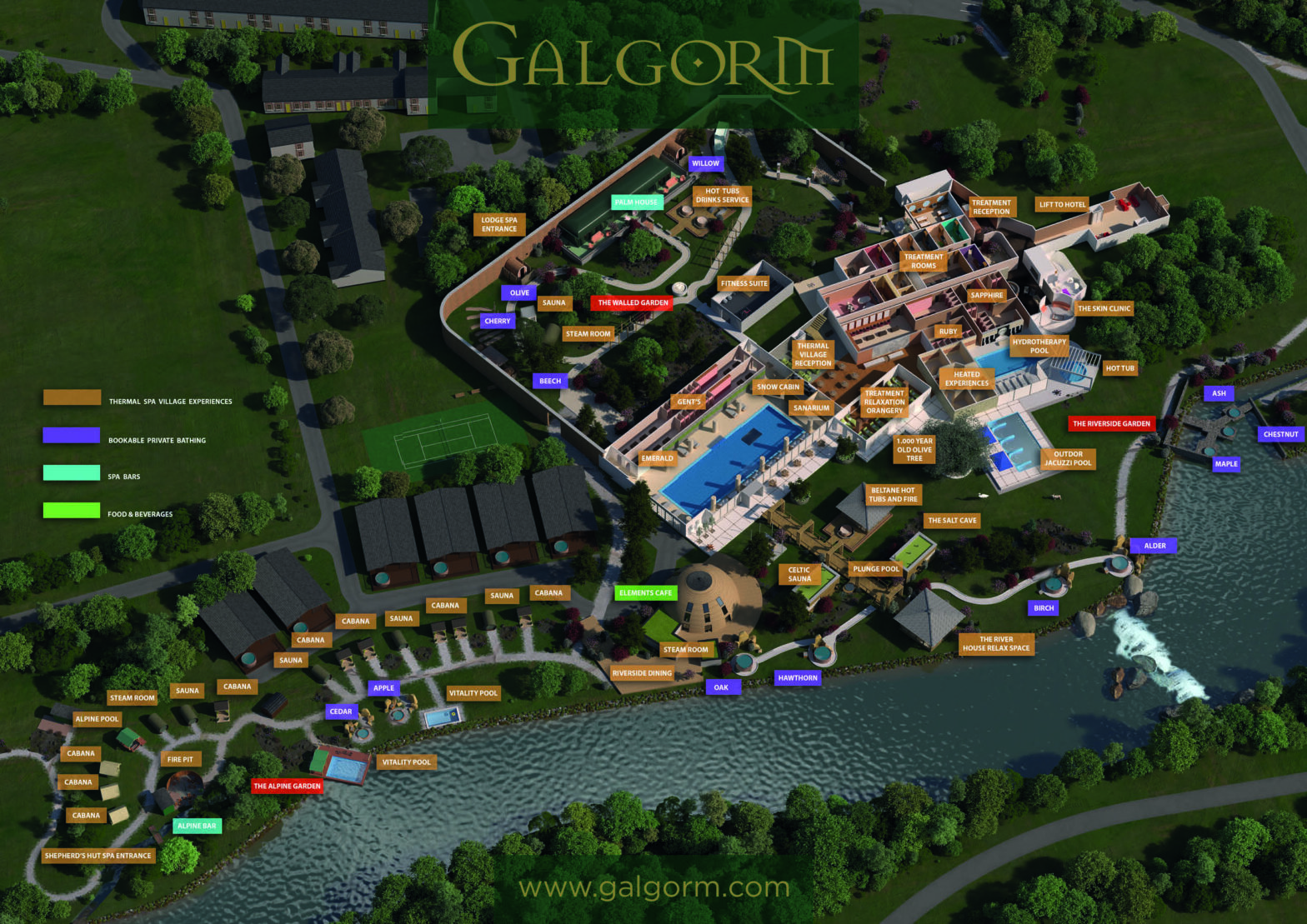 Property Map of Galgorm Resort, Fenaghy Rd, Ballymena, UK