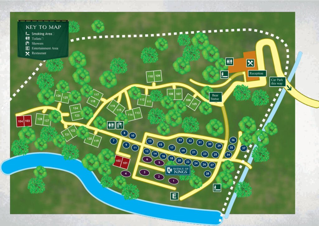 Knight's Village at Warwick Castle Resort Map