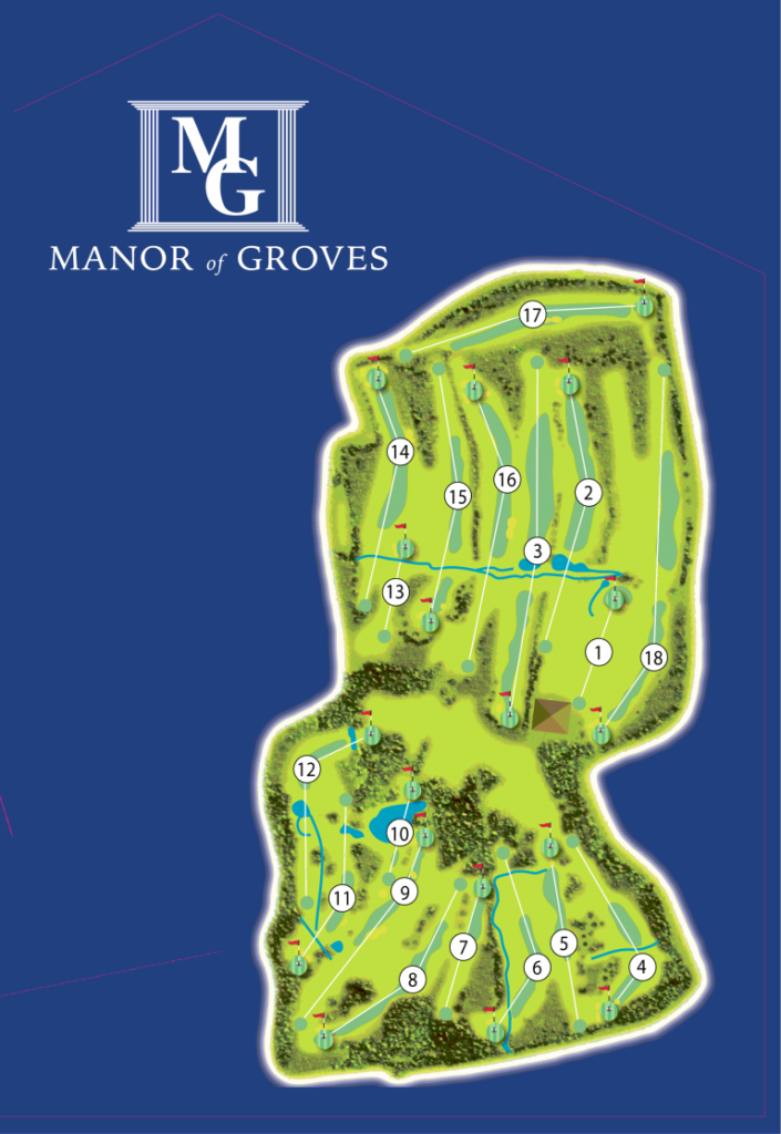 Manor of Groves Resort Map