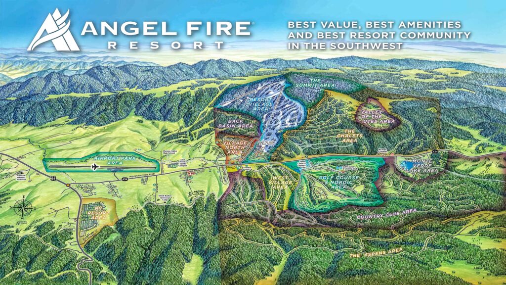Angel Fire Resort Map