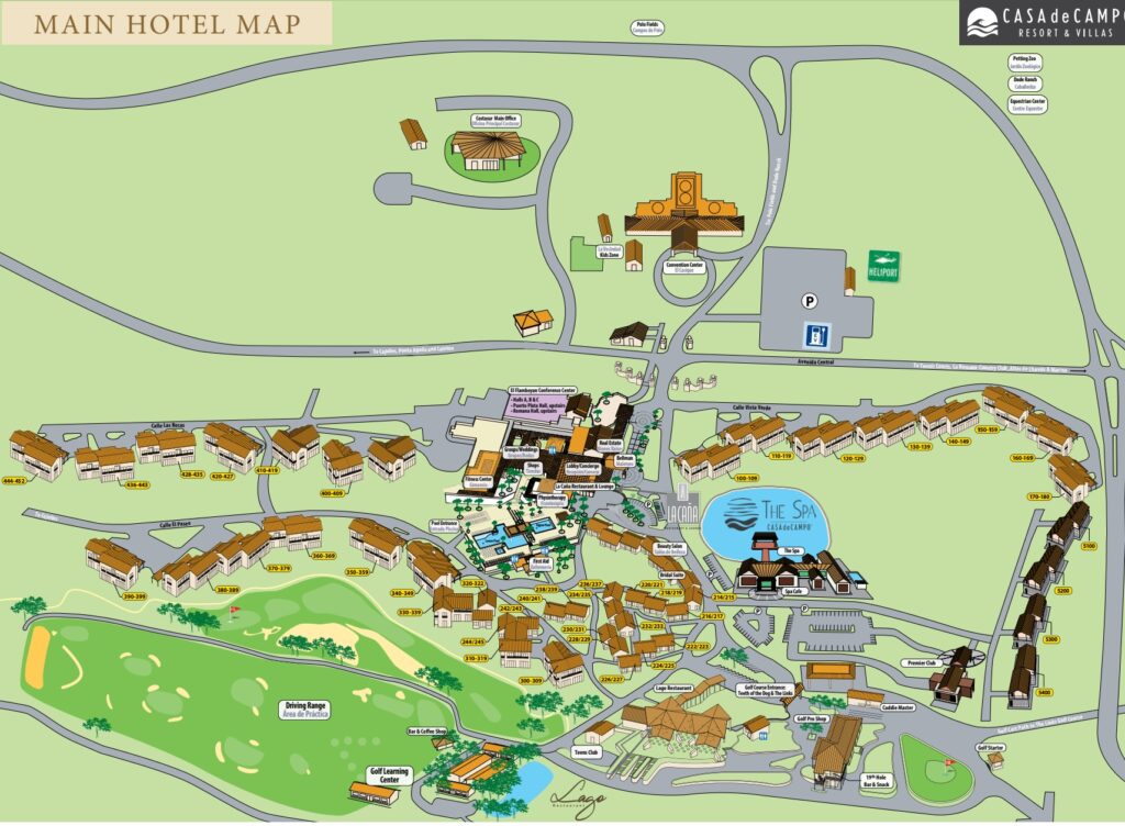 Casa de Campo Resort and Villas Map