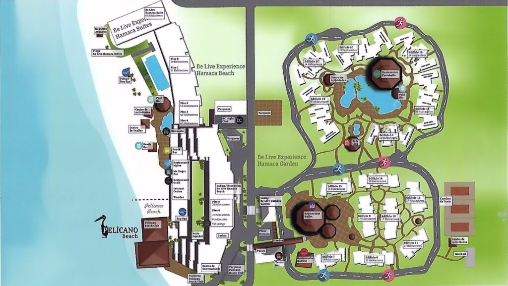 Be Live Experience Hamaca Garden Resort Map