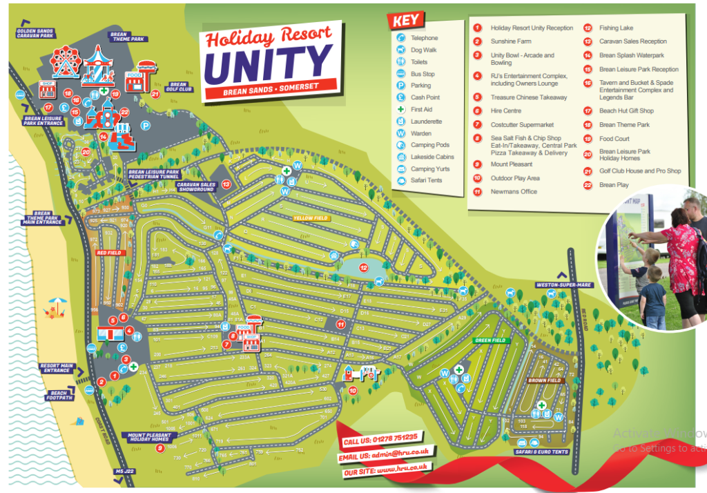 Holiday Resort Unity Map